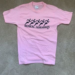 Boston Marathon 1983 t shirt